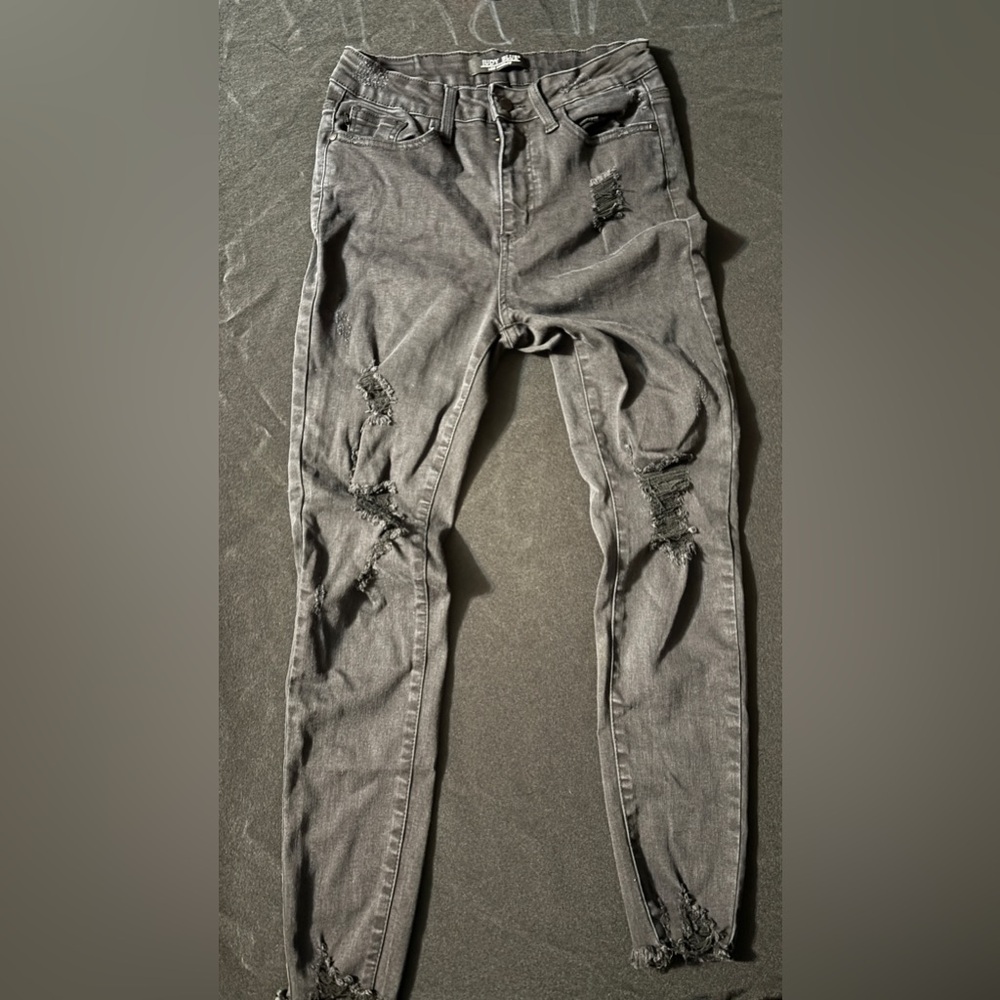 Judy Blue Distressed Skinny Jeans Size 28